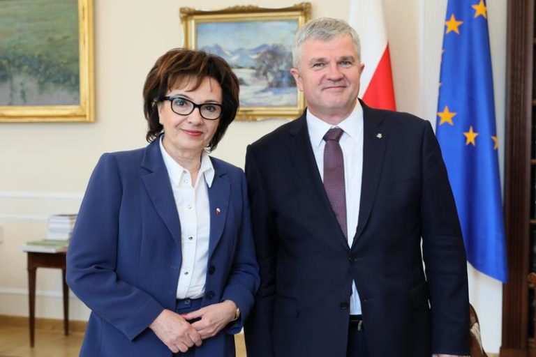 Spotkanie Marszałek Sejmu z Ambasadorem Litwy