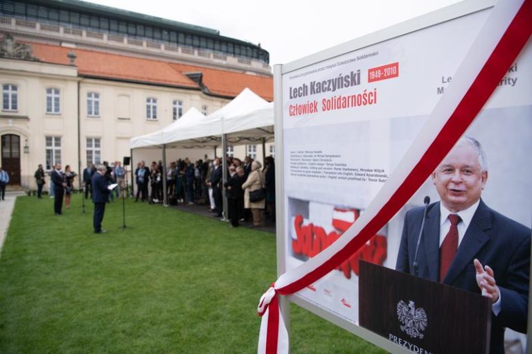 Otwarcie wystawy poświęconej śp. prezydentowi Lechowi Kaczyńskiemu